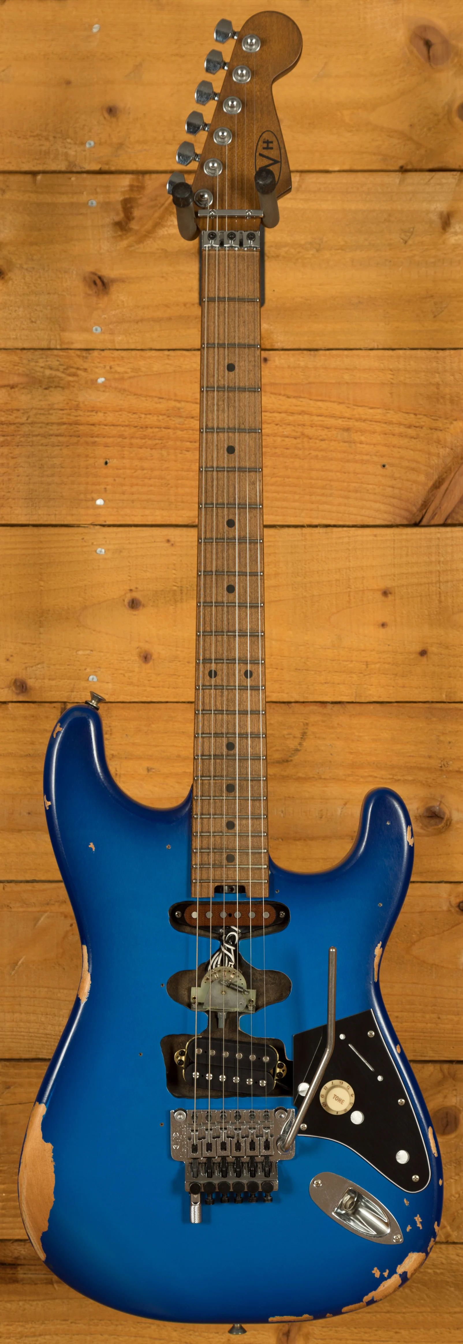 EVH Limited Edition Frankenstein Relic Series - Maple - Blueburst