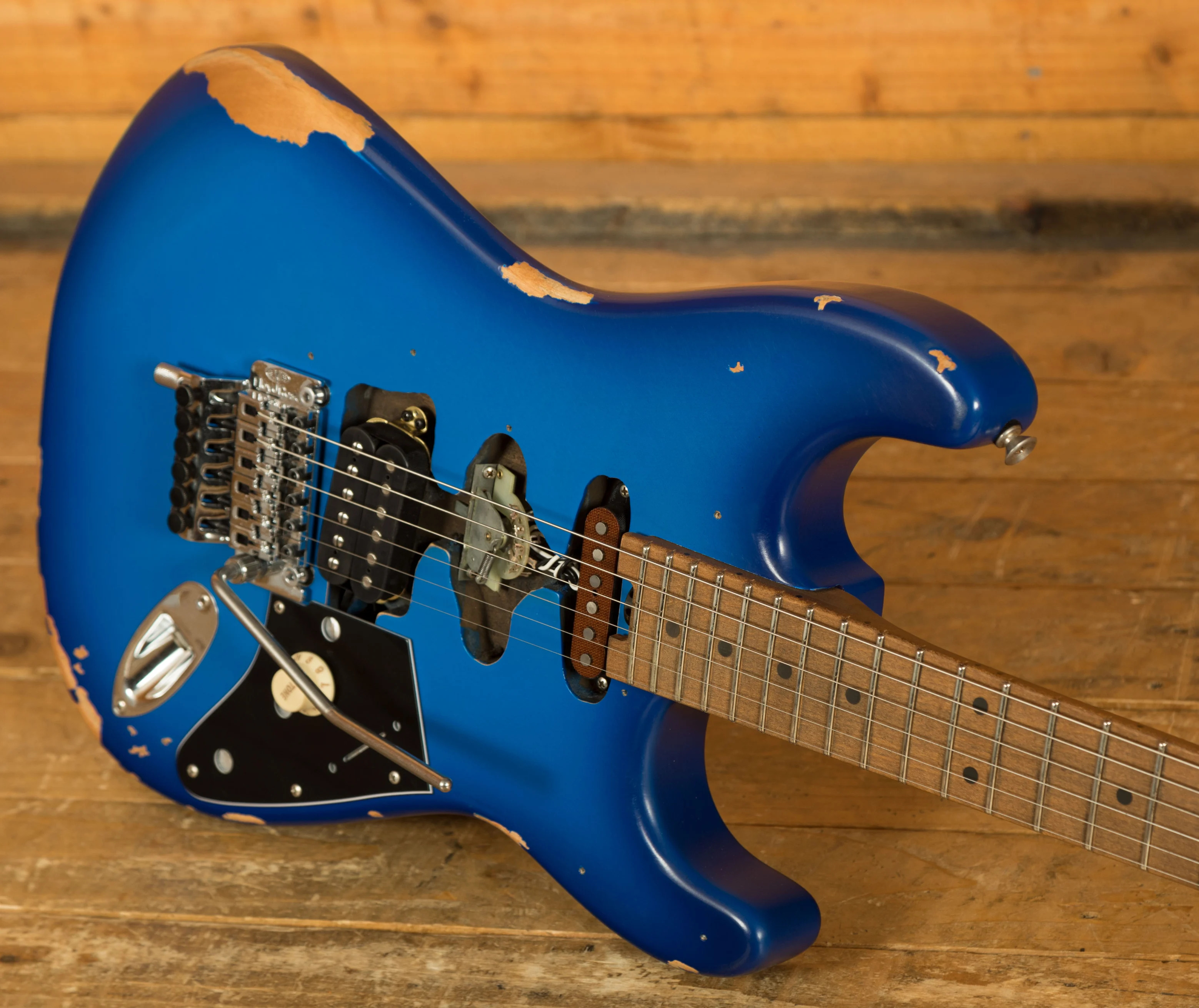 EVH Limited Edition Frankenstein Relic Series - Maple - Blueburst