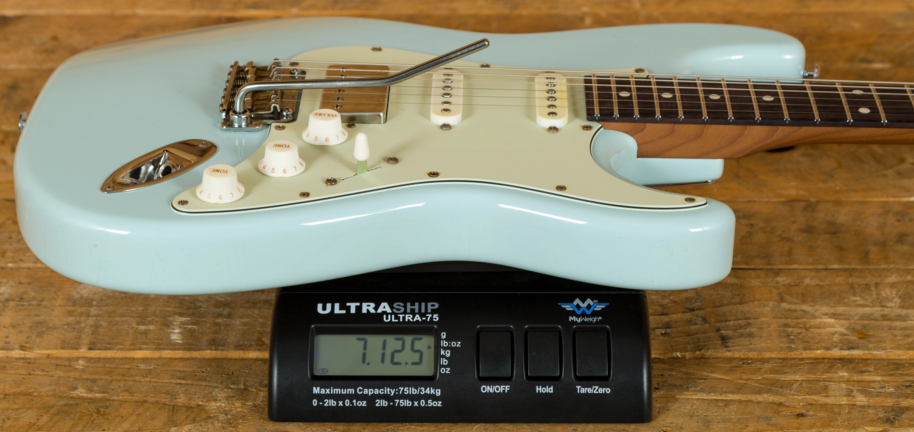 Suhr Classic S Antique Roasted - Sonic Blue