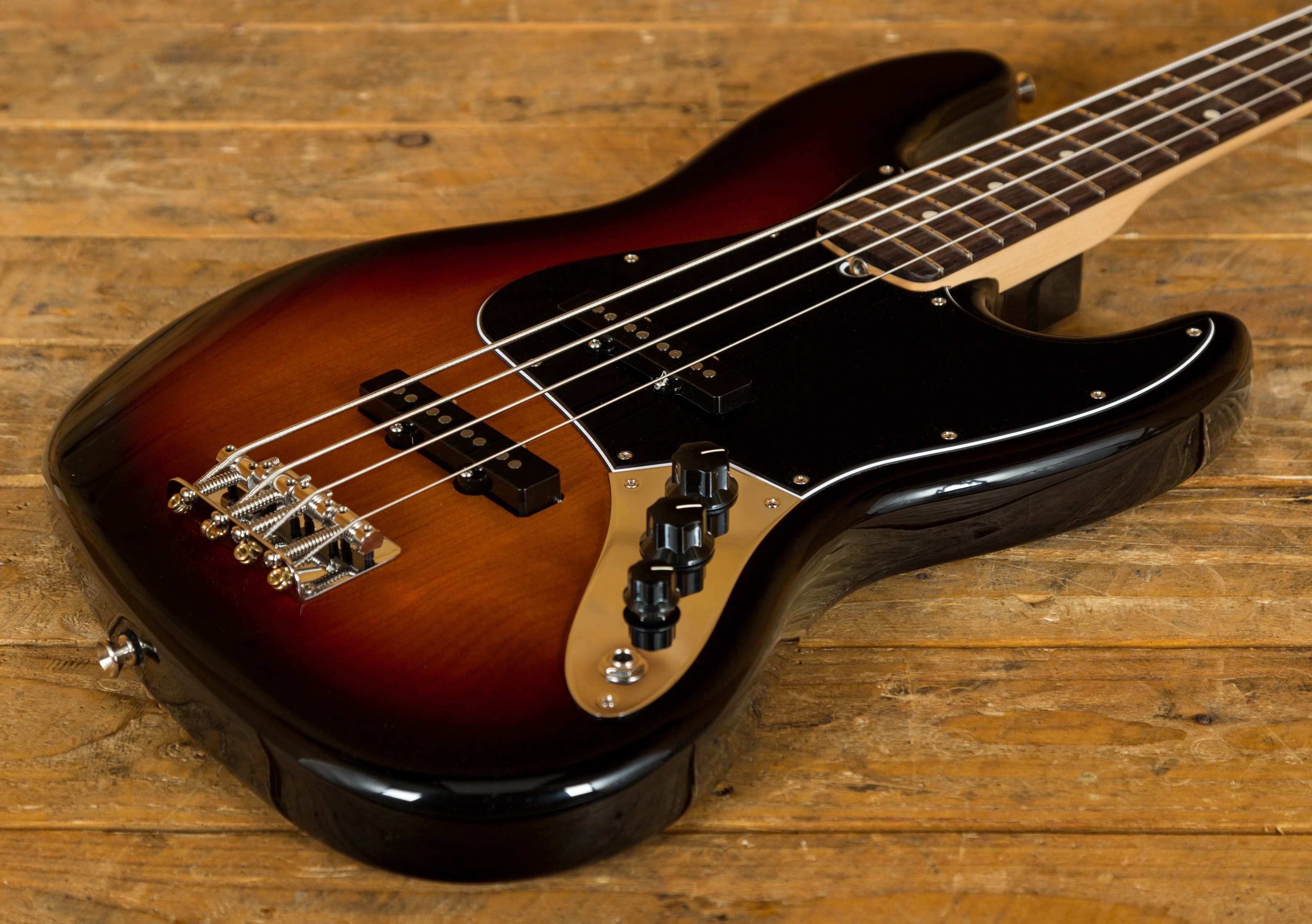 Fender American Performer Jazz Bass 3tSb - Peach Guitars