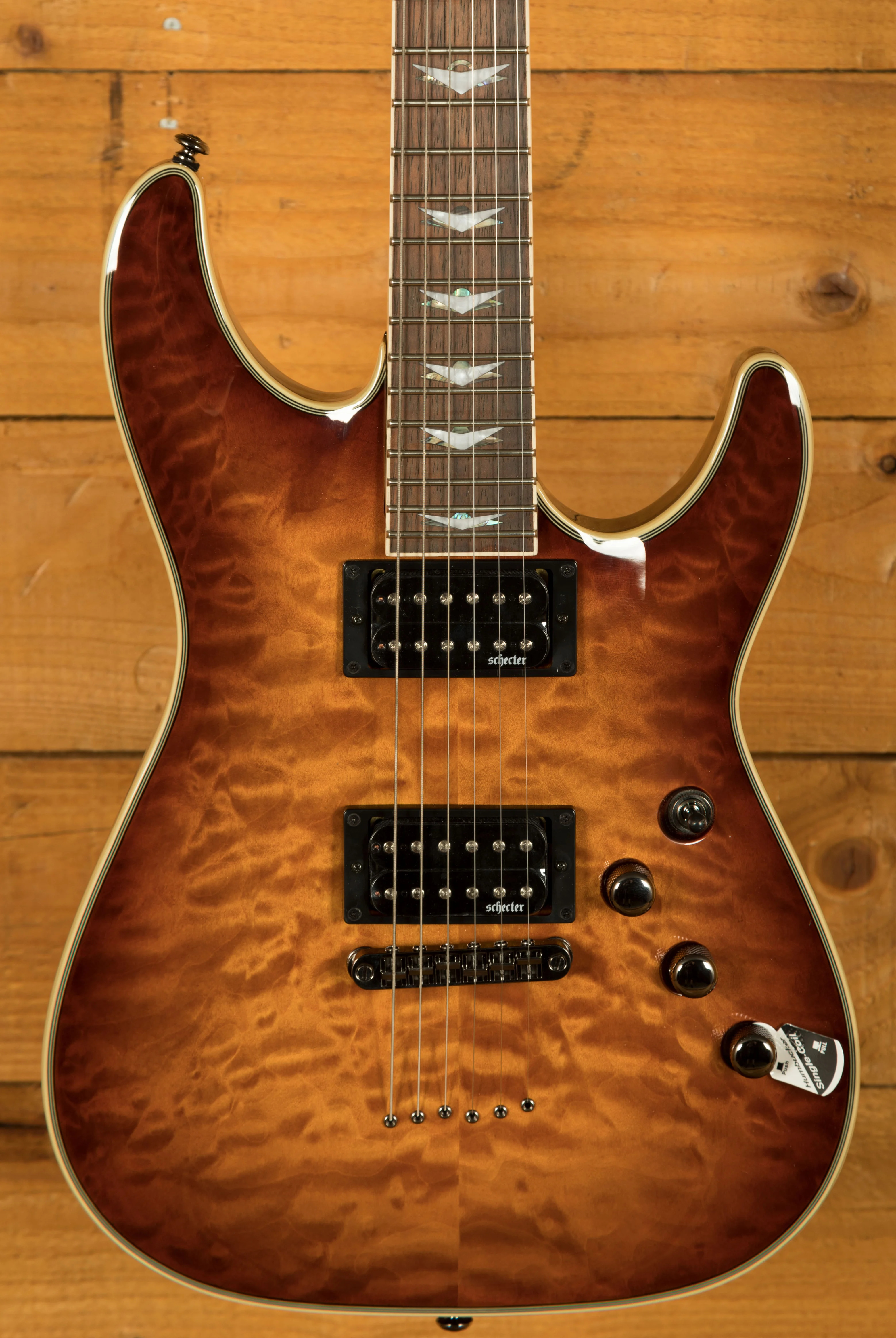 Schecter Omen Extreme-6 - Rosewood - Vintage Sunburst