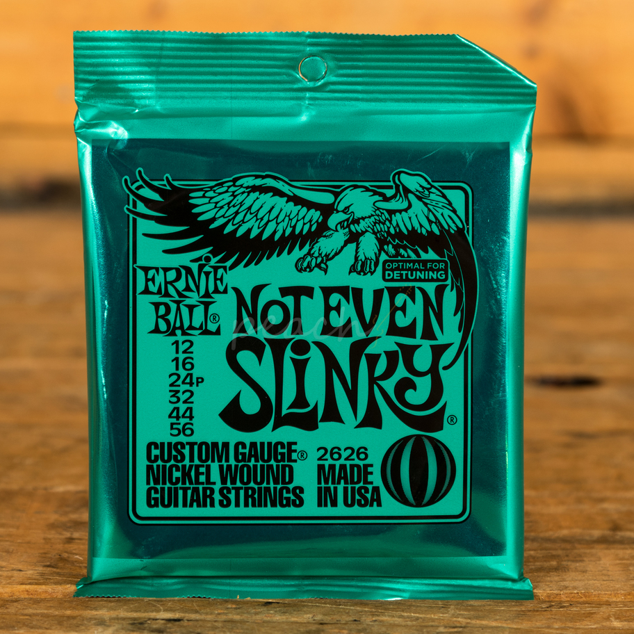 Ernie ball not even slinky 12 56 peach guitars