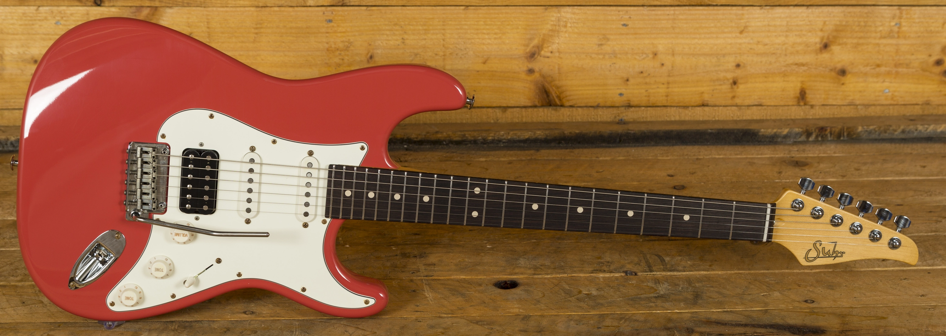Suhr Classic Antique Fiesta Red HSS RW