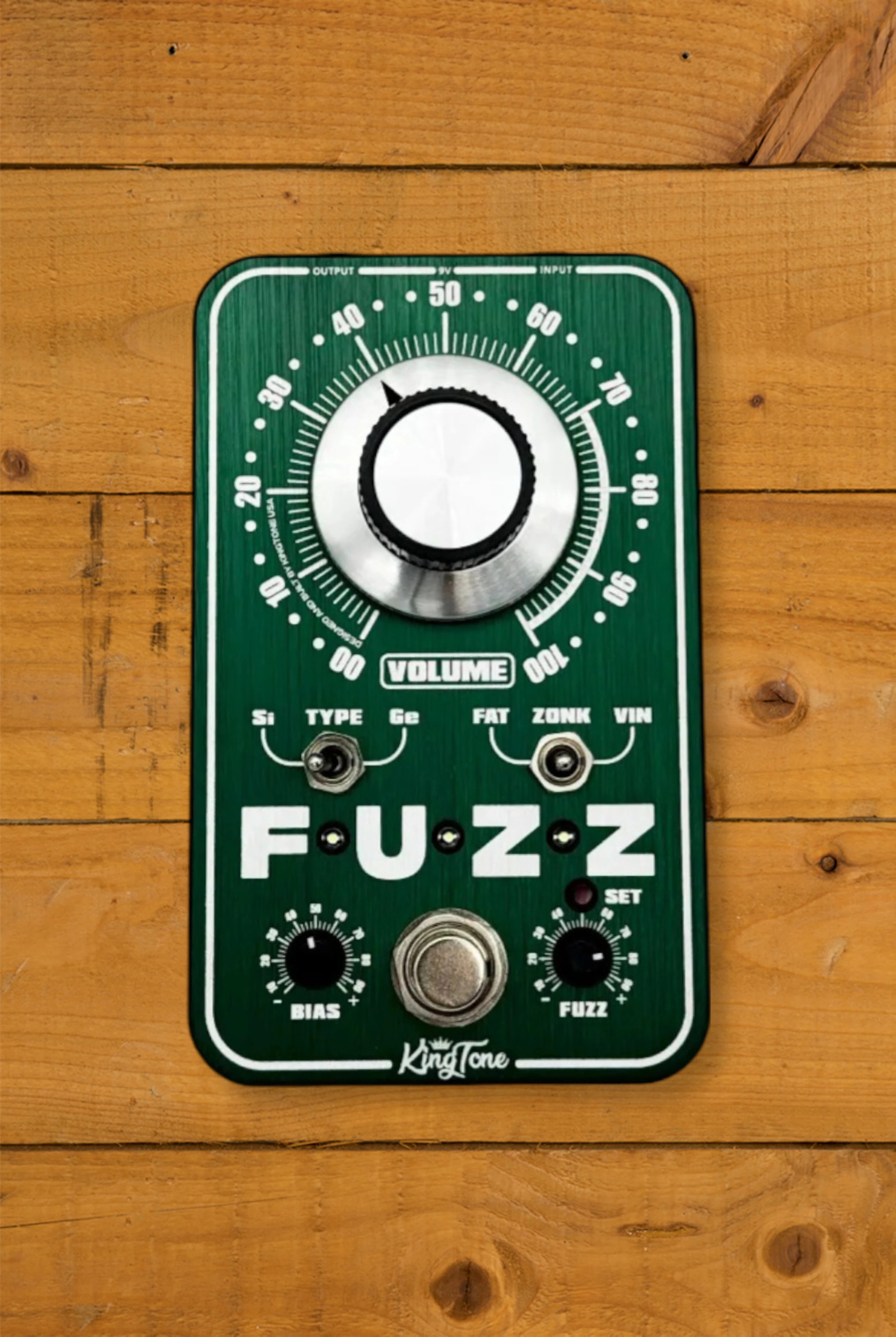 KingTone Guitar | MiniFuzz V2 *Highly Limited Edition Dark Green*