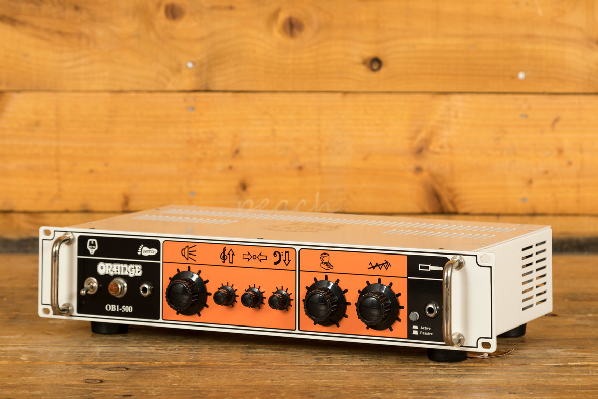 Orange OB1-500 ex demo - no box - Peach Guitars