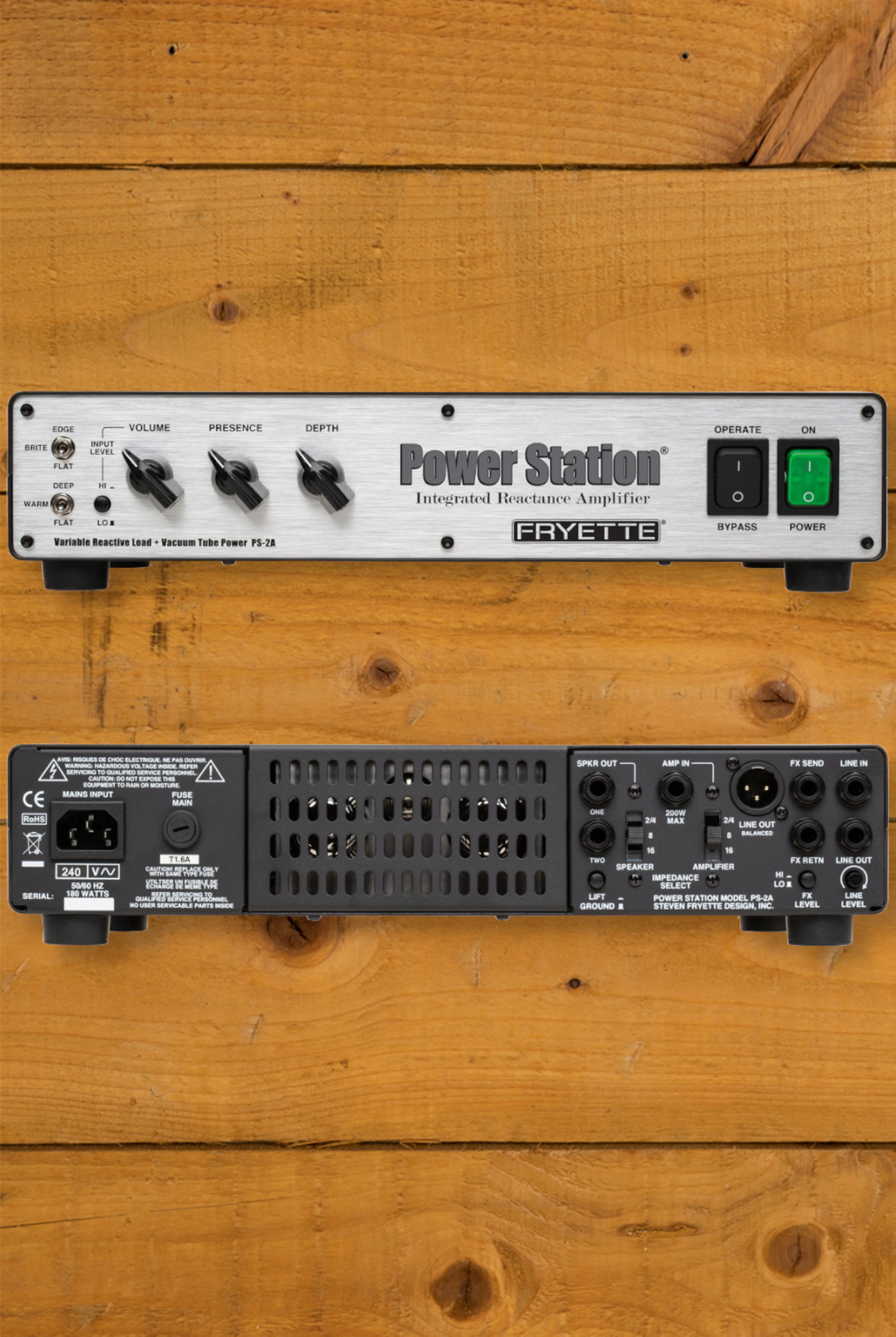 Fryette Power Station PS-2A | 50-Watt Integrated Reactance Amplifier