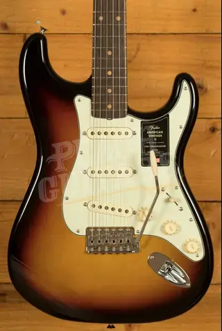 Fender American Vintage II 1961 Stratocaster - Rosewood - 3-Colour Sunburst