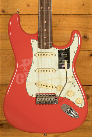 Fender American Vintage II 1961 Stratocaster | Rosewood - Fiesta Red