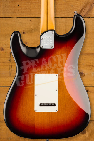 Fender American Ultra Luxe Vintage '50s Stratocaster - Maple - 3-Colour Sunburst