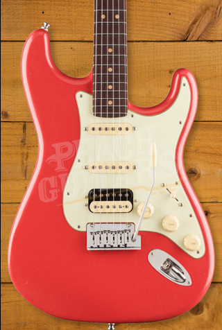 Fender American Ultra Luxe Vintage '60s Stratocaster HSS - Rosewood - Fiesta Red
