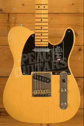 Fender American Ultra Luxe Vintage '50s Telecaster - Maple - Butterscotch Blonde