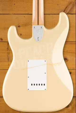 Fender Ritchie Blackmore Stratocaster - Scalloped Rosewood - Olympic White