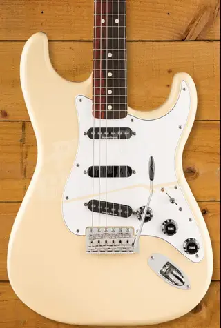 Fender Ritchie Blackmore Stratocaster - Scalloped Rosewood - Olympic White
