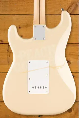 Fender Jimmie Vaughan Tex-Mex Strat - Maple - Olympic White