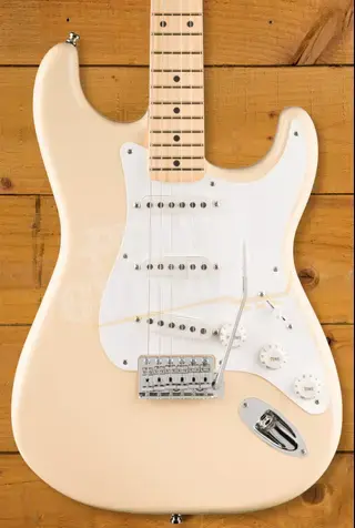 Fender Jimmie Vaughan Tex-Mex Strat - Maple - Olympic White