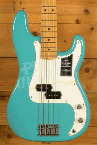 Fender Player II Precision Bass - Maple - Aquatone Blue