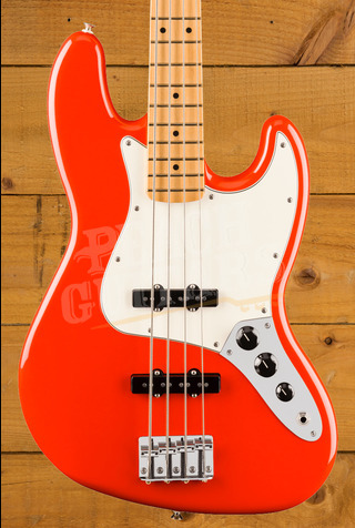Fender Player II Jazz Bass | Coral Red