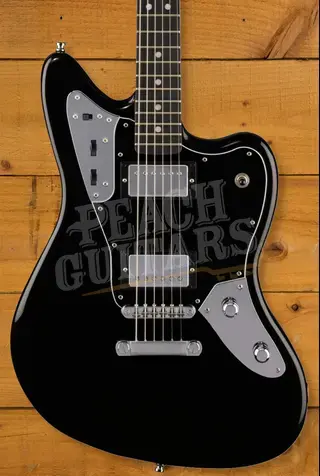 Fender Limited Edition Player Fusion Jaguar Baritone - Ebony - Black