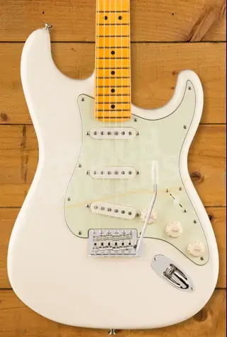 Fender Limited American Professional Classic Stratocaster Silent System - Maple - Olympic White