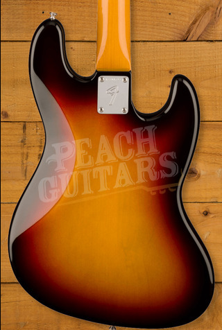 Fender American Vintage II 1966 Jazz Bass | Rosewood - 3-Colour Sunburst - Left-Handed