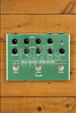 Fender Accessories | Dual Marine Layer Reverb Pedal