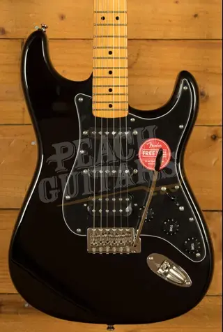 Squier Classic Vibe '70s Stratocaster HSS Maple Black