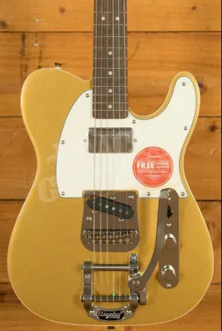Squier Classic Vibe Custom Telecaster SH with Bigsby - Laurel - Aztec Gold
