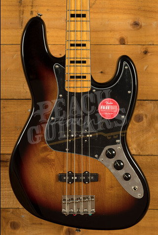 Squier Classic Vibe '70s Jazz Bass | Maple - 3-Colour Sunburst