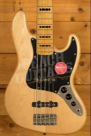 Squier Classic Vibe '70s Jazz Bass V Maple Natural