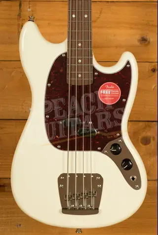 Squier Classic Vibe '60s Mustang Bass Laurel Olympic White