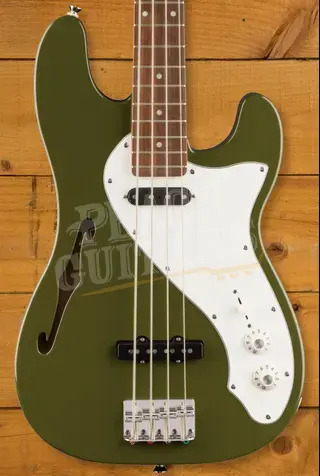 Squier Paranormal Precision Bass Thinline SJ - Laurel - Olive
