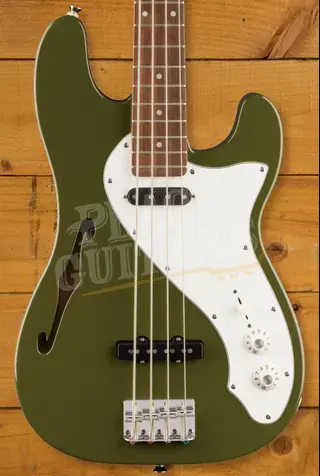 Squier Paranormal Precision Bass Thinline SJ - Laurel - Olive