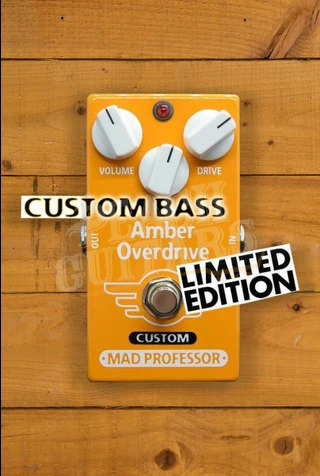 Mad Professor Amber Overdrive Custom for Bass (Limited Edition)