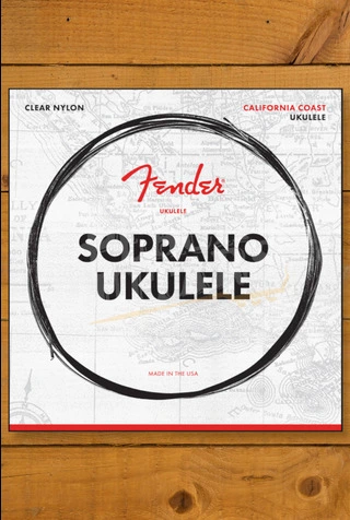 Fender California Coast Soprano Ukulele Strings