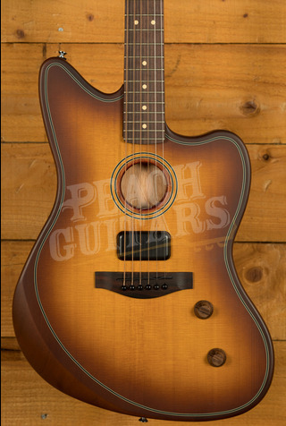 Fender Acoustasonic Standard Jazzmaster Honey Burst