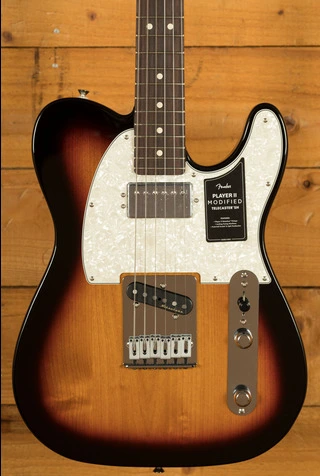 Fender Player II Modified Telecaster SH - Rosewood - 3-Tone Sunburst