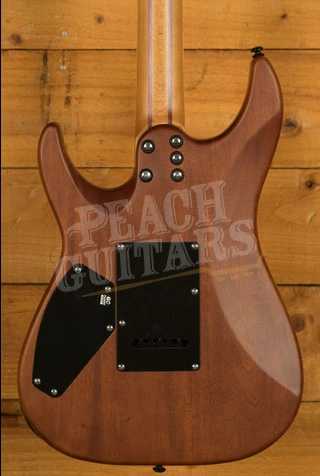 Schecter C-1 Exotic Spalted Maple - Satin Natural Vintage Burst