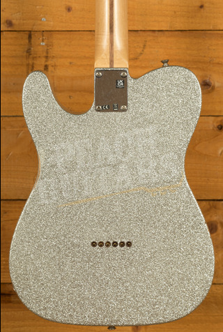 Fender Brad Paisley Road Worn Telecaster | Maple - Silver Sparkle