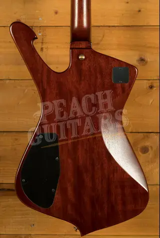 Ibanez Iceman IC420MFM - Caramel Burst Low Gloss