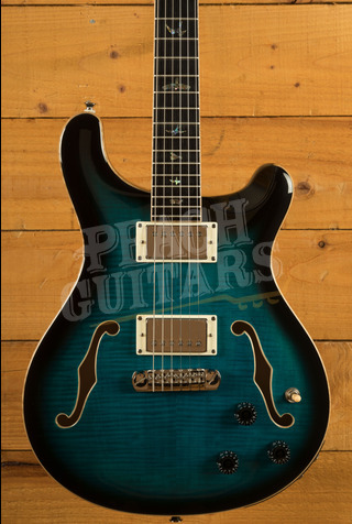 PRS SE Hollowbody II Piezo | Peacock Blue Burst *B Stock* 