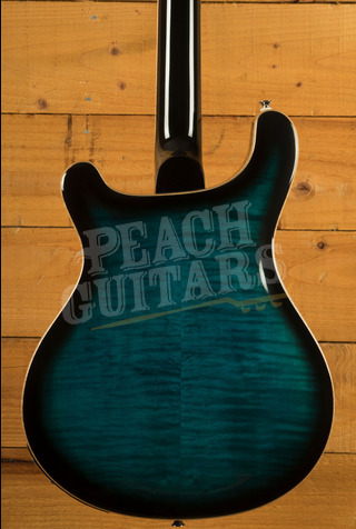 PRS SE Hollowbody II Piezo | Peacock Blue Burst *B Stock* 