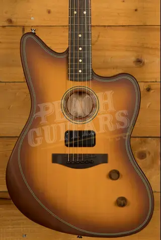 Fender Acoustasonic Standard Jazzmaster - Rosewood - Honey Burst