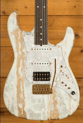James Tyler Guitars | Studio Elite - White Shmear with Gold Hardware