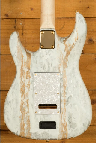 James Tyler Guitars | Studio Elite - White Shmear with Gold Hardware