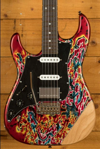 James Tyler Guitars | Studio Elite Left Handed - Burning Water