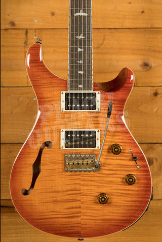 PRS SE Custom | Custom 24 Semi-Hollow Piezo - Vintage Sunburst