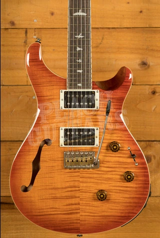 PRS SE Custom | Custom 24 Semi-Hollow Piezo - Vintage Sunburst