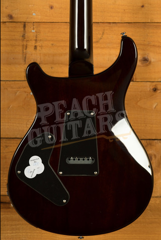 PRS SE Custom | Custom 24 Semi-Hollow Piezo - Orange Tiger Smokeburst