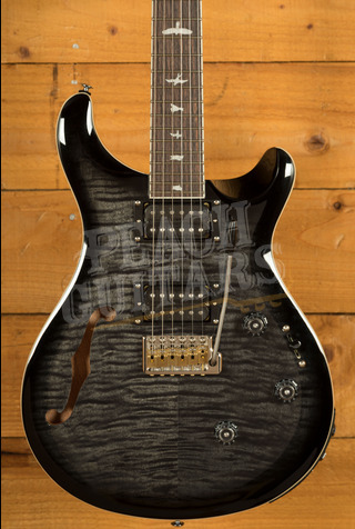 PRS SE Custom | Custom 24 Semi-Hollow Piezo - Charcoal