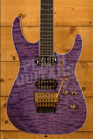 Jackson Pro Series Soloist SL2Q MAH | Ebony - Transparent Purple